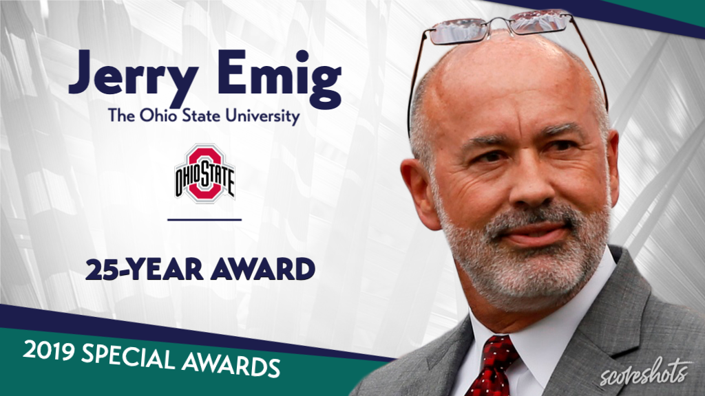 2019 Special Awards Salute: Jerry Emig (Ohio State), CoSIDA 25-Year Award